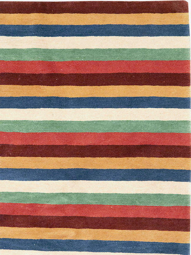 Modern Tibetan Accent Rug, No.33170 - Gss
