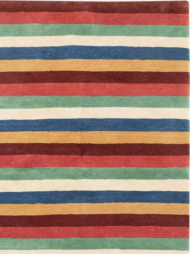 Modern Tibetan Accent Rug, No.33170 - Gss