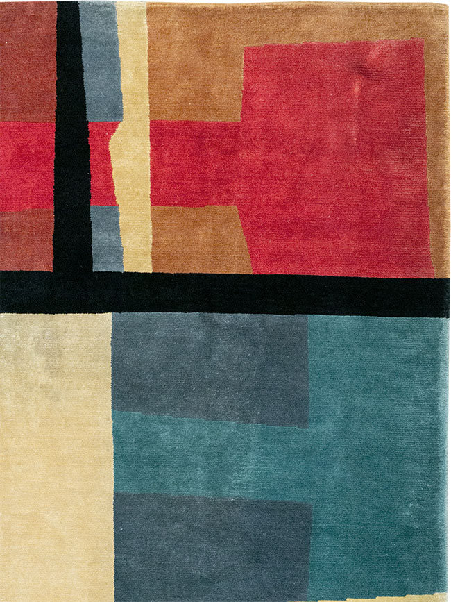 Modern Tibetan Art Deco Room Size Carpet, No.33173 - Gss