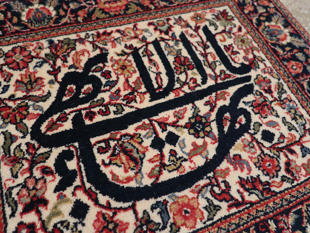 Modern Persian Kashan Pictorial Rug, No.33177 - Gss