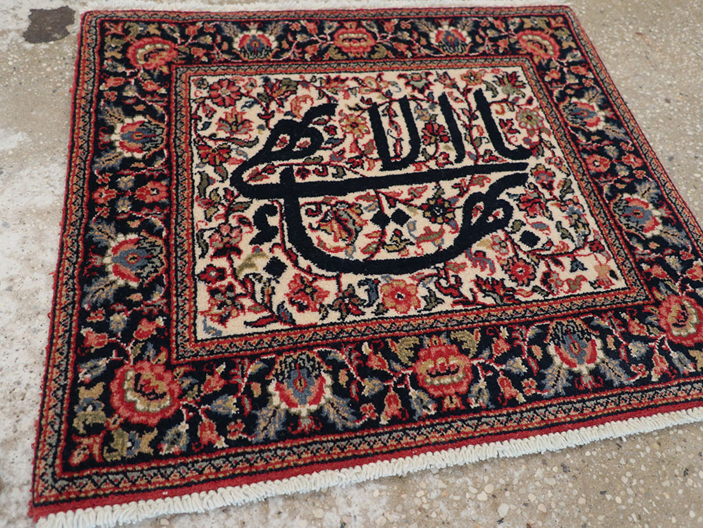 Modern Persian Kashan Pictorial Rug, No.33177 - Gss