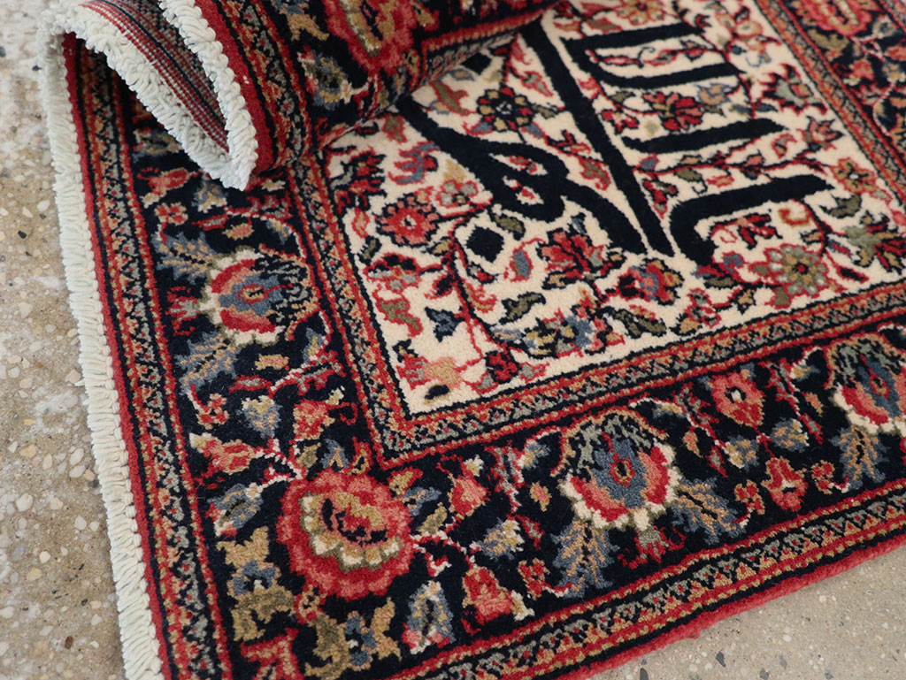 Modern Persian Kashan Pictorial Rug, No.33177 - Gss