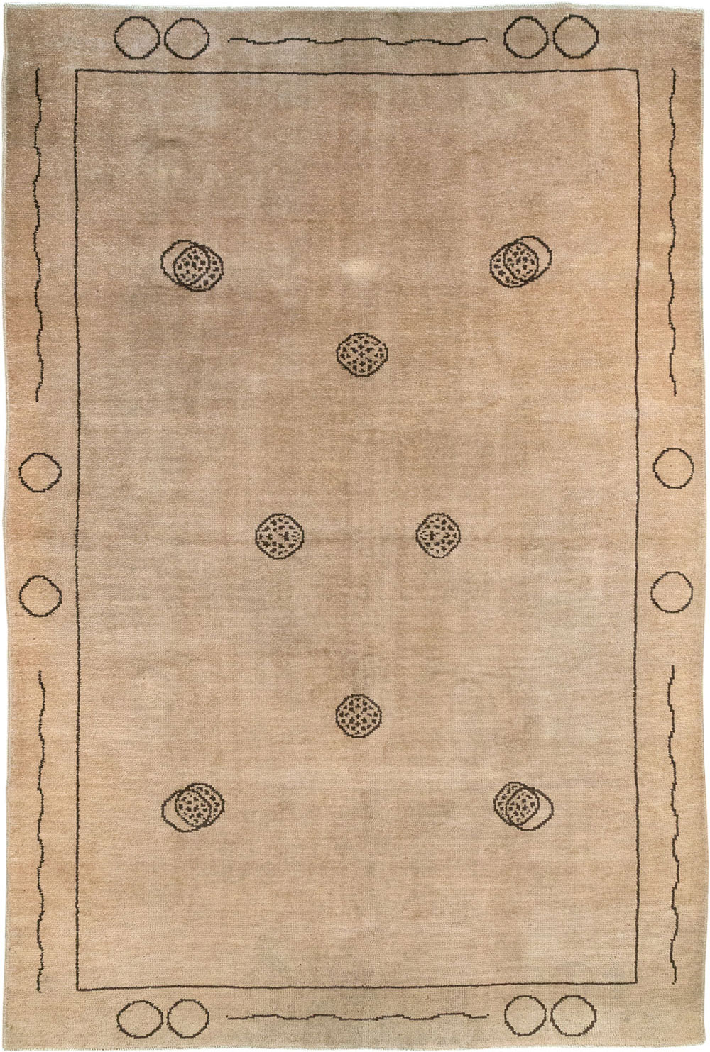 Vintage Chinese Art Deco Room Size Carpet, No.33179 - Gss