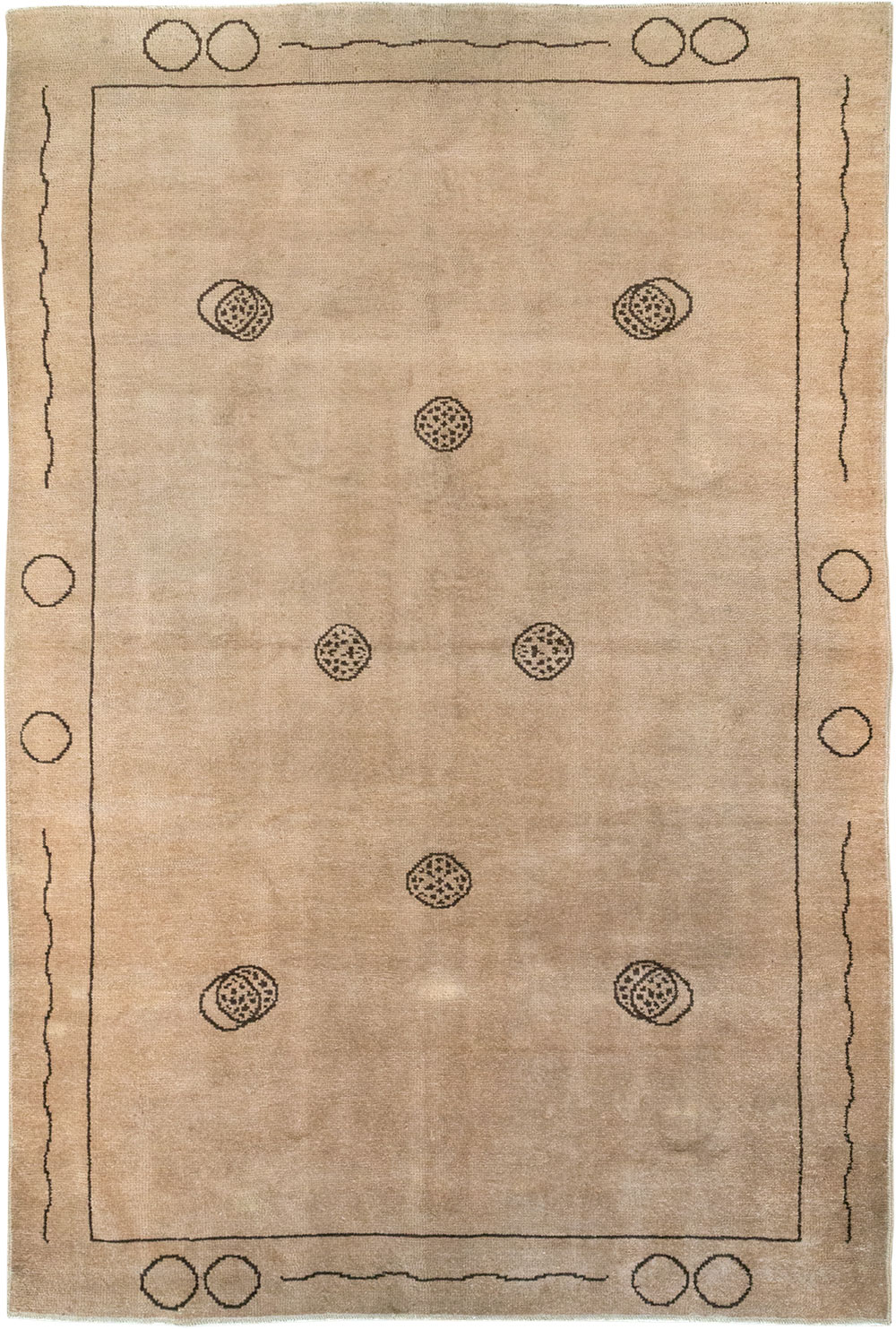 Vintage Chinese Art Deco Room Size Carpet, No.33179 - Gss