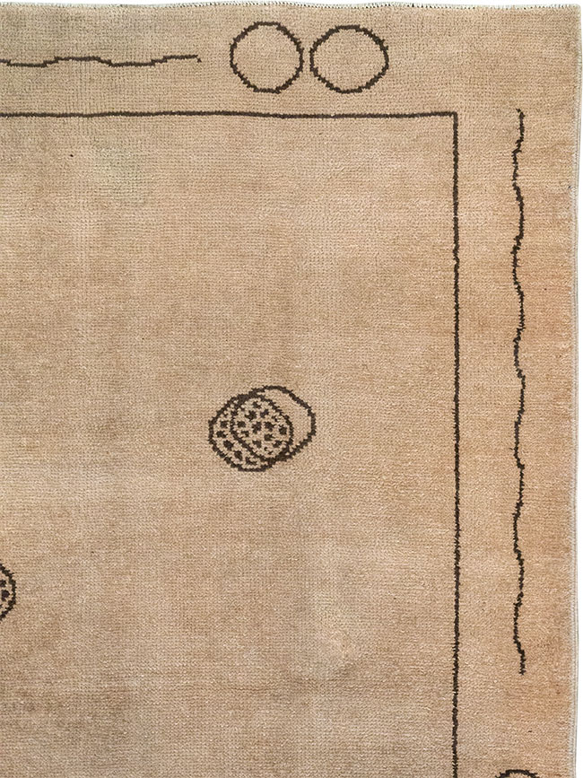 Vintage Chinese Art Deco Room Size Carpet, No.33179 - Gss