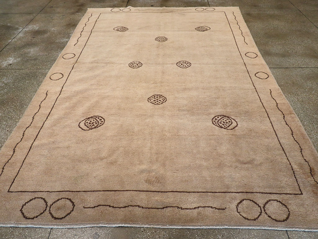 Vintage Chinese Art Deco Room Size Carpet, No.33179 - Gss