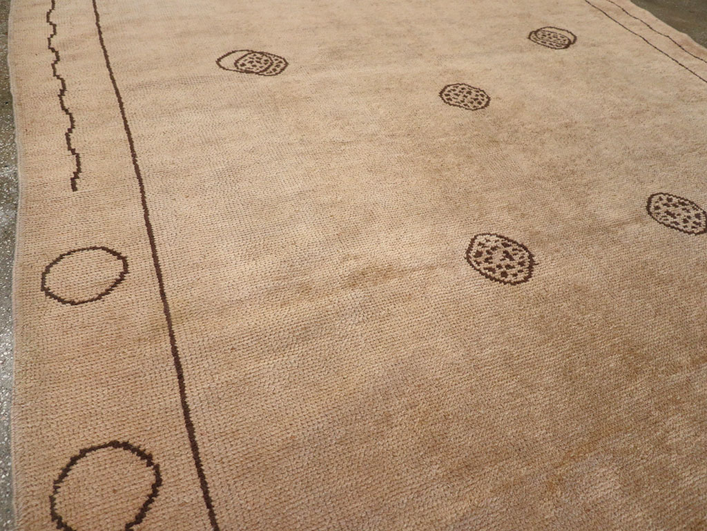 Vintage Chinese Art Deco Room Size Carpet, No.33179 - Gss