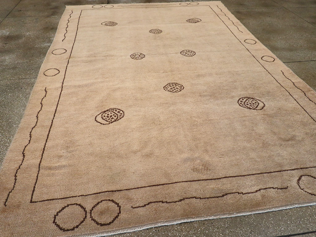 Vintage Chinese Art Deco Room Size Carpet, No.33179 - Gss