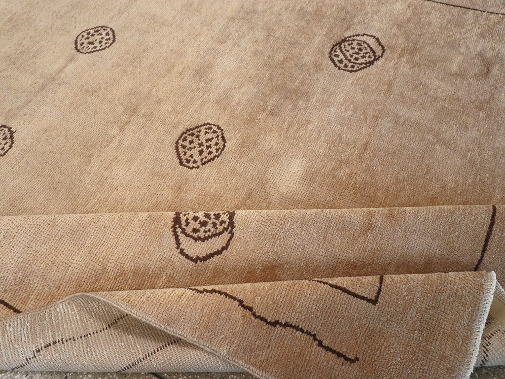 Vintage Chinese Art Deco Room Size Carpet, No.33179 - Gss