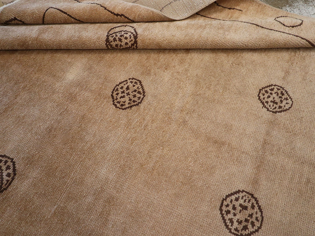 Vintage Chinese Art Deco Room Size Carpet, No.33179 - Gss