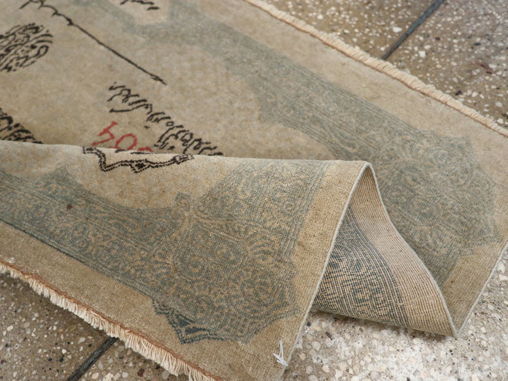 Antique Turkish Sivas Pictorial Rug, No.33181 - Gss