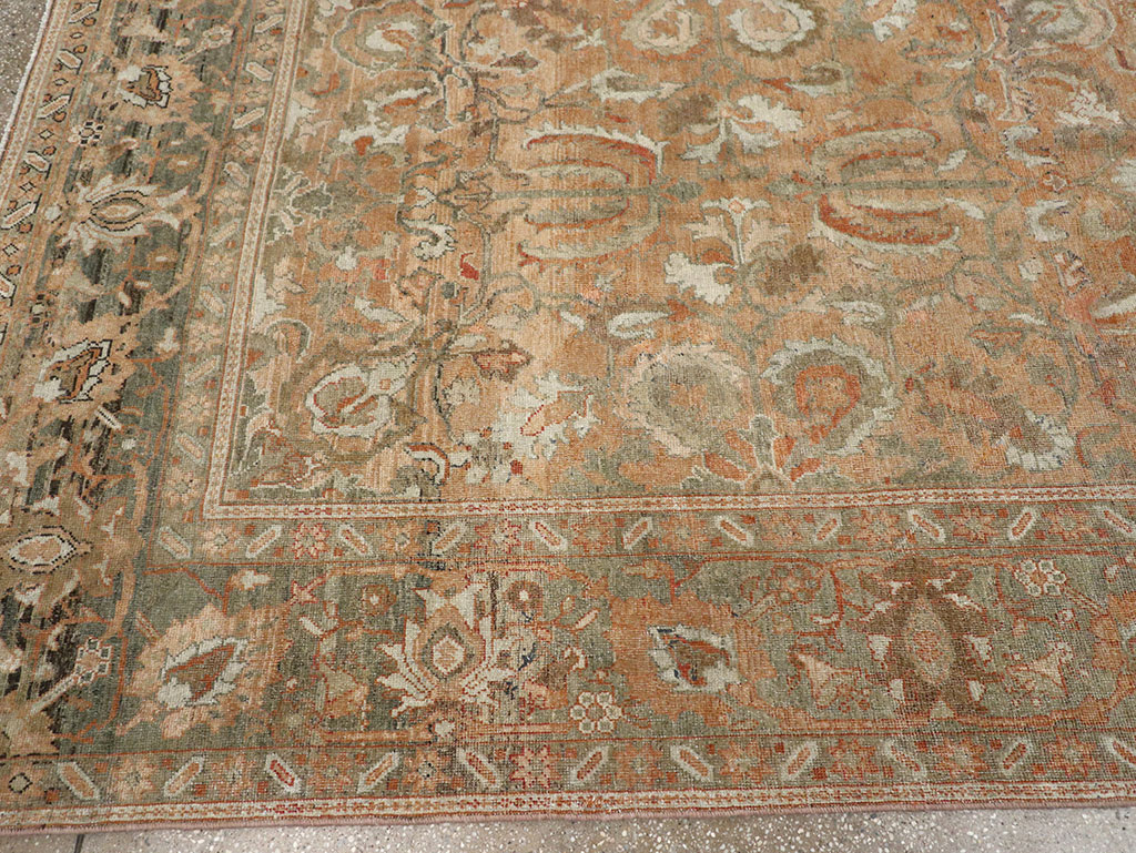 Antique Persian Mahal Room Size Carpet, No.33184 - Gss