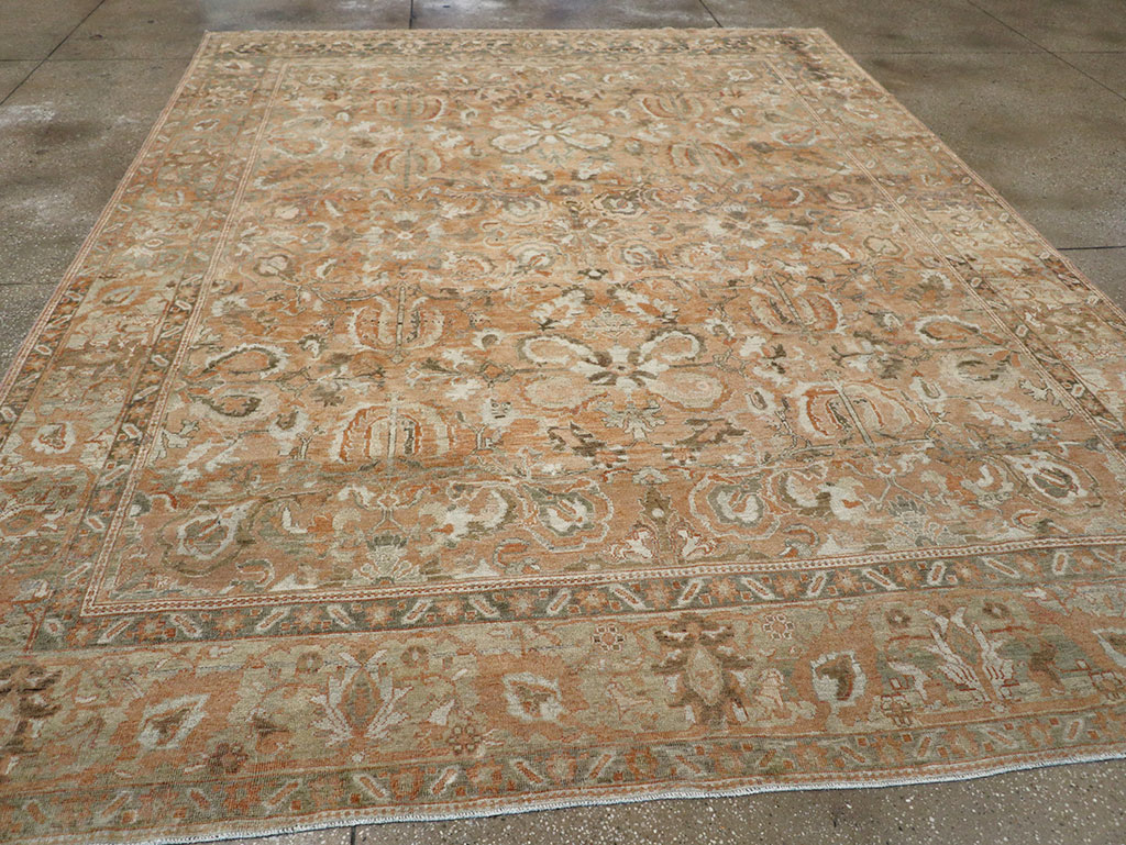 Antique Persian Mahal Room Size Carpet, No.33184 - Gss