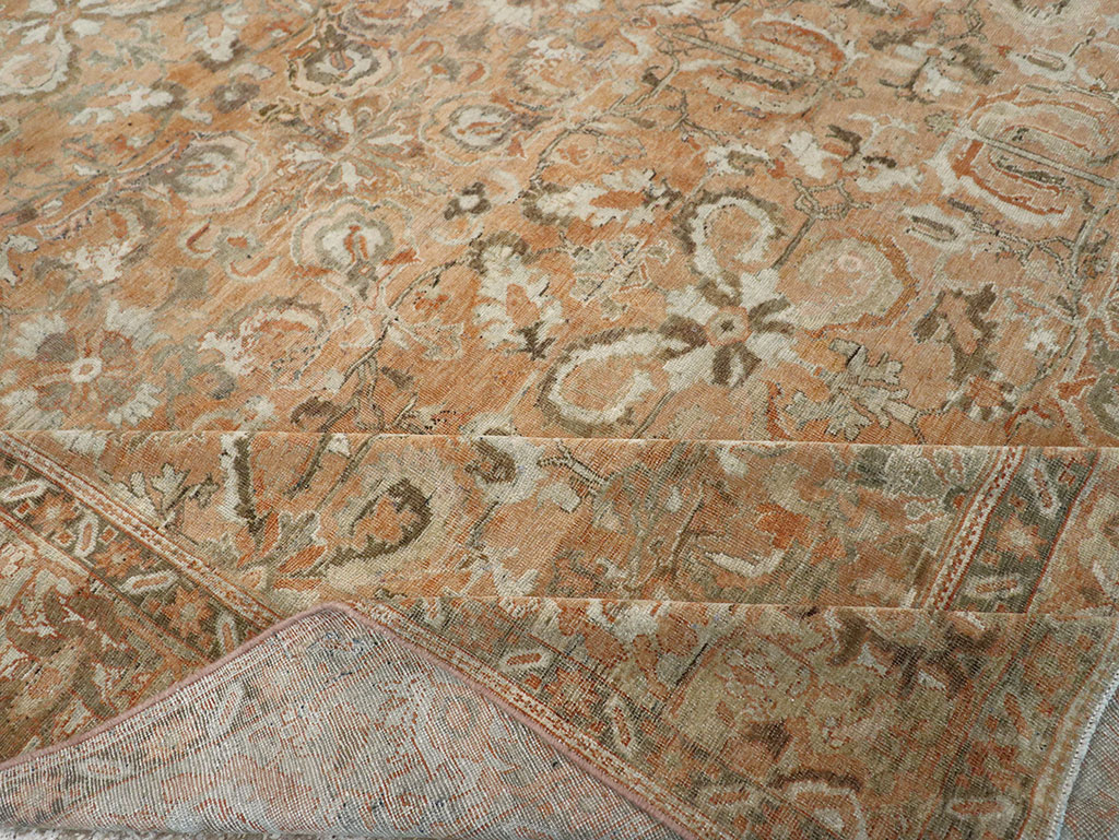 Antique Persian Mahal Room Size Carpet, No.33184 - Gss