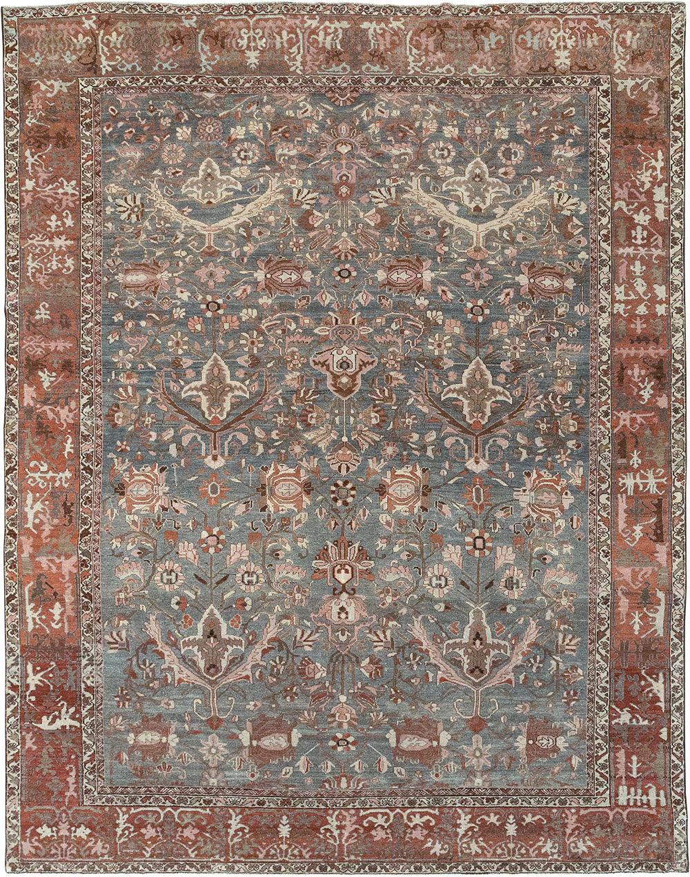 Antique Persian Malayer Room Size Carpet, No.33186 - Gss