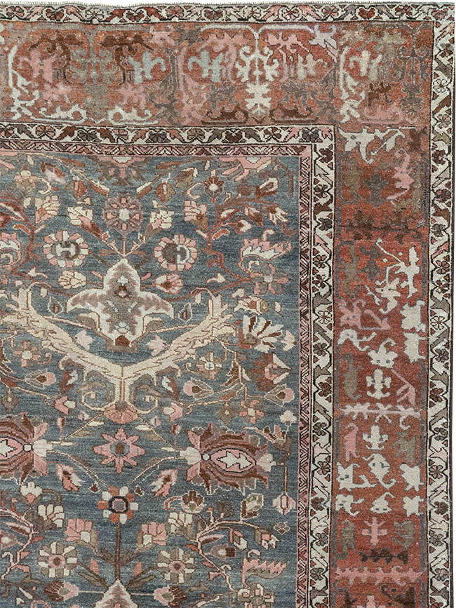 Antique Persian Malayer Room Size Carpet, No.33186 - Gss