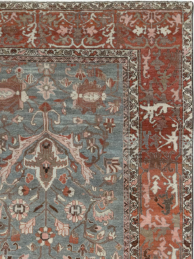 Antique Persian Malayer Room Size Carpet, No.33186 - Gss