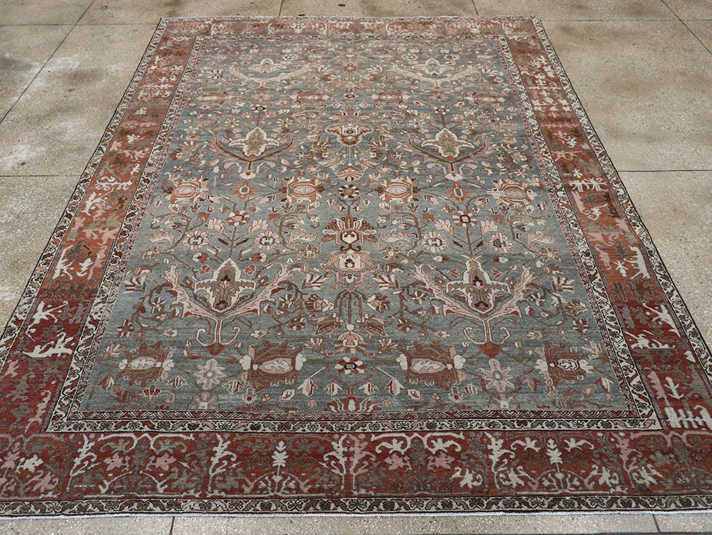 Antique Persian Malayer Room Size Carpet, No.33186 - Gss