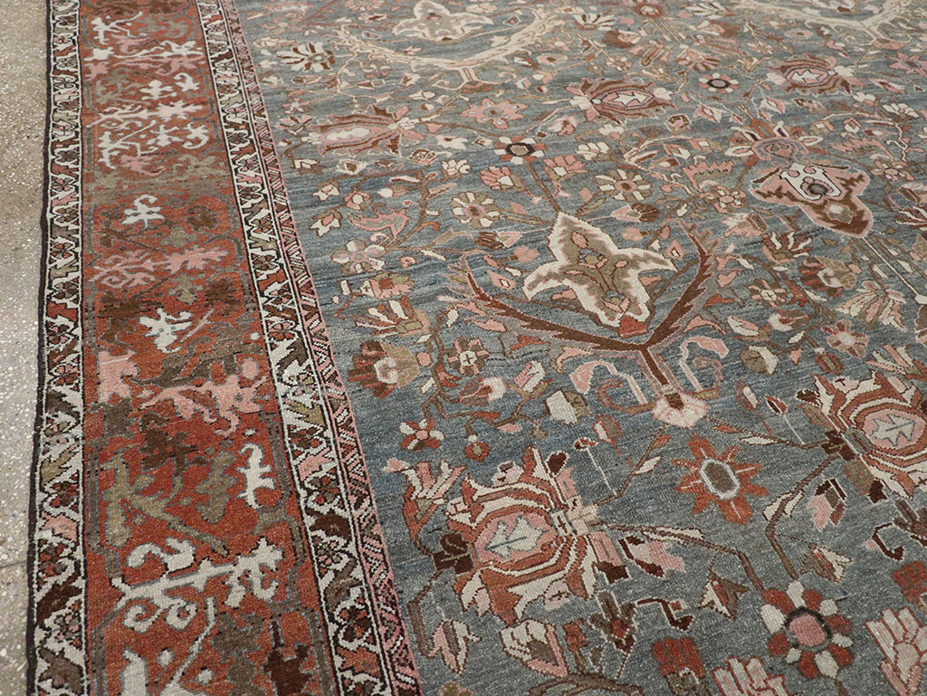 Antique Persian Malayer Room Size Carpet, No.33186 - Gss
