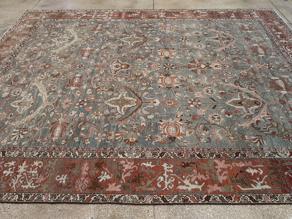 Antique Persian Malayer Room Size Carpet, No.33186 - Gss