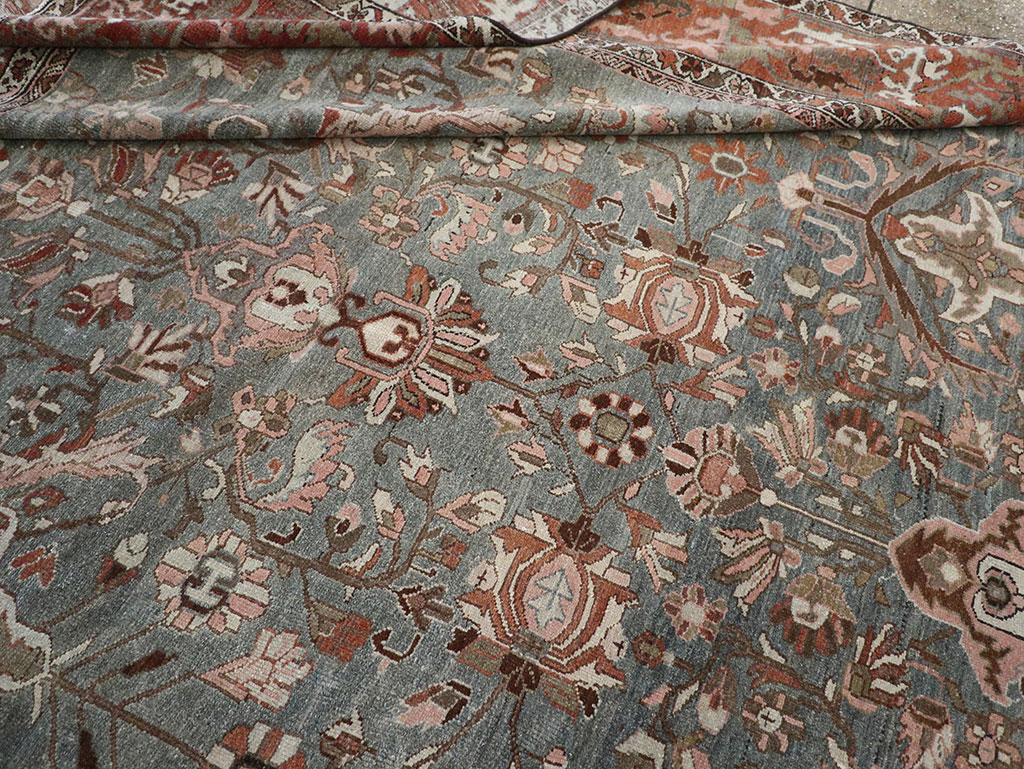 Antique Persian Malayer Room Size Carpet, No.33186 - Gss