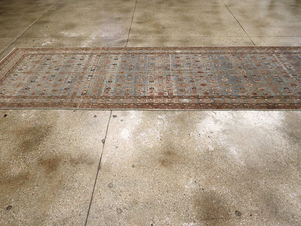 Antique Persian Malayer Long Runner, No.33187 - Gss