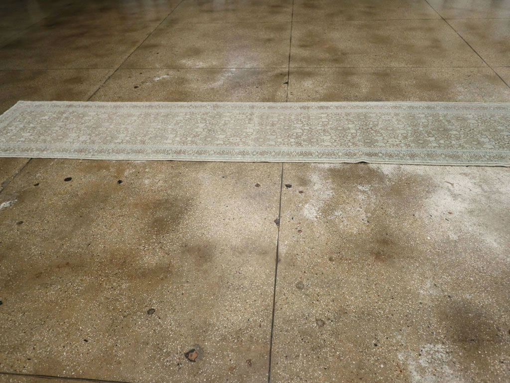 Antique Persian Malayer Long Runner, No.33188 - Gss