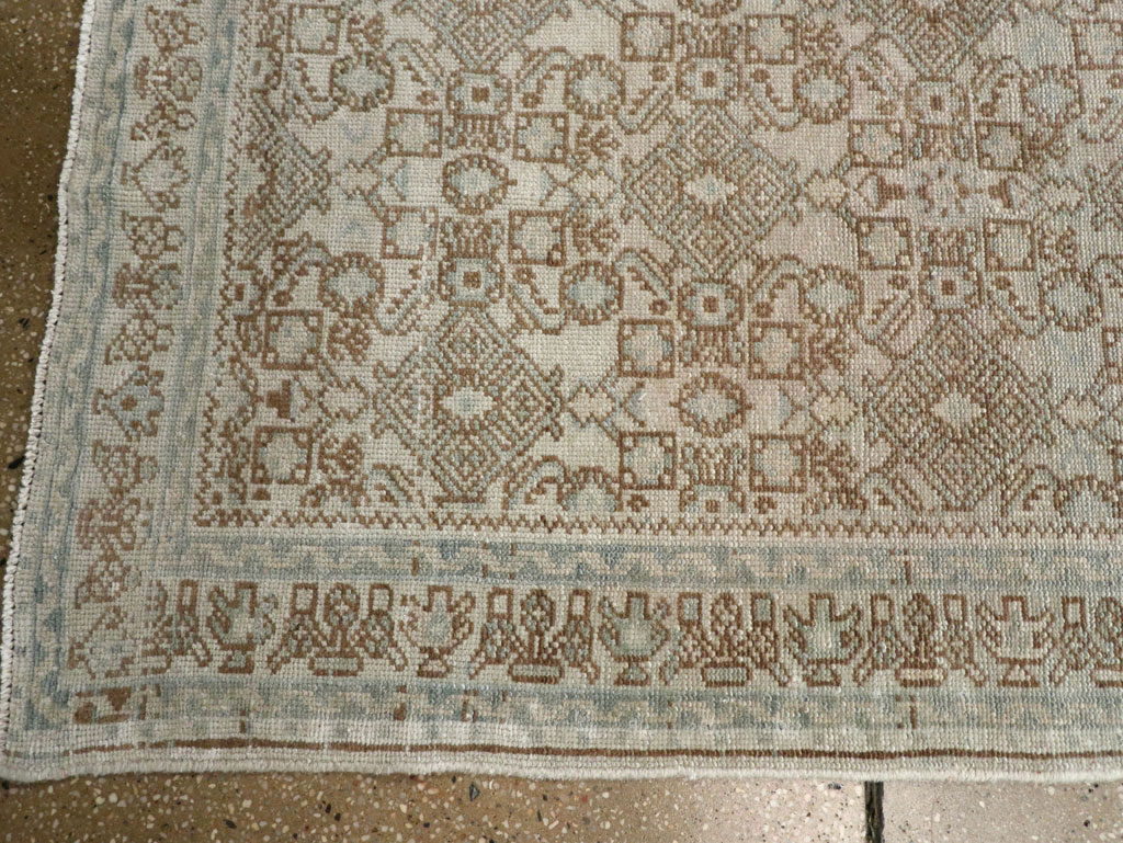 Antique Persian Malayer Long Runner, No.33188 - Gss