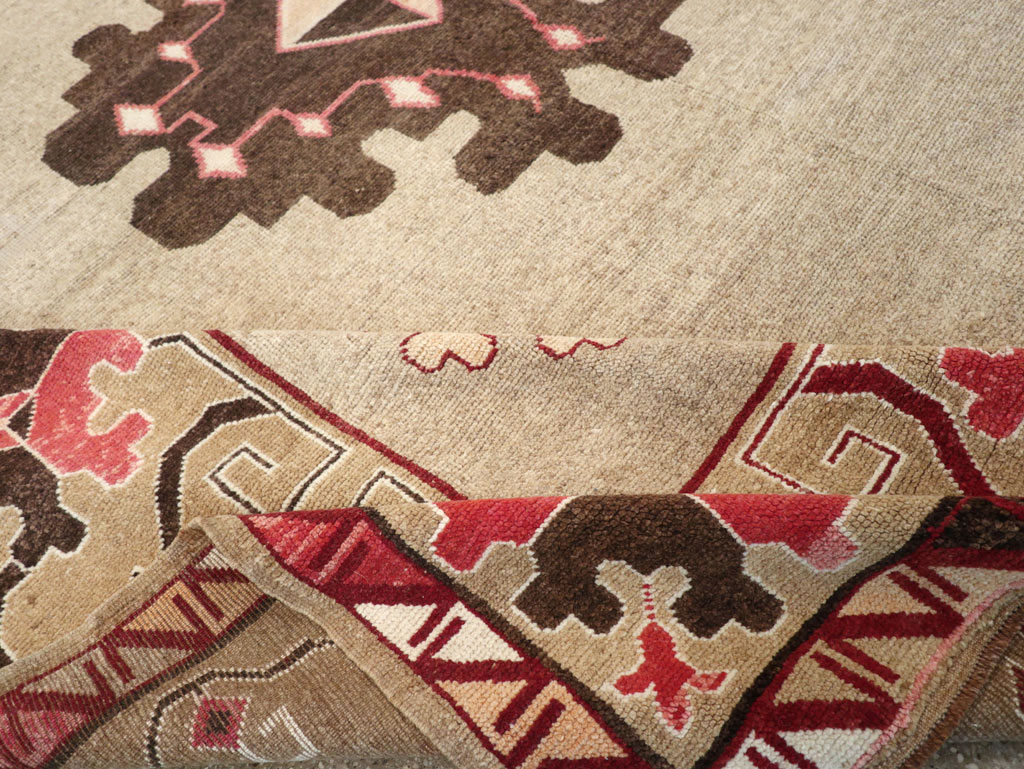 Vintage Turkish Anatolian Square Room Size Carpet, No.33197 - Gss