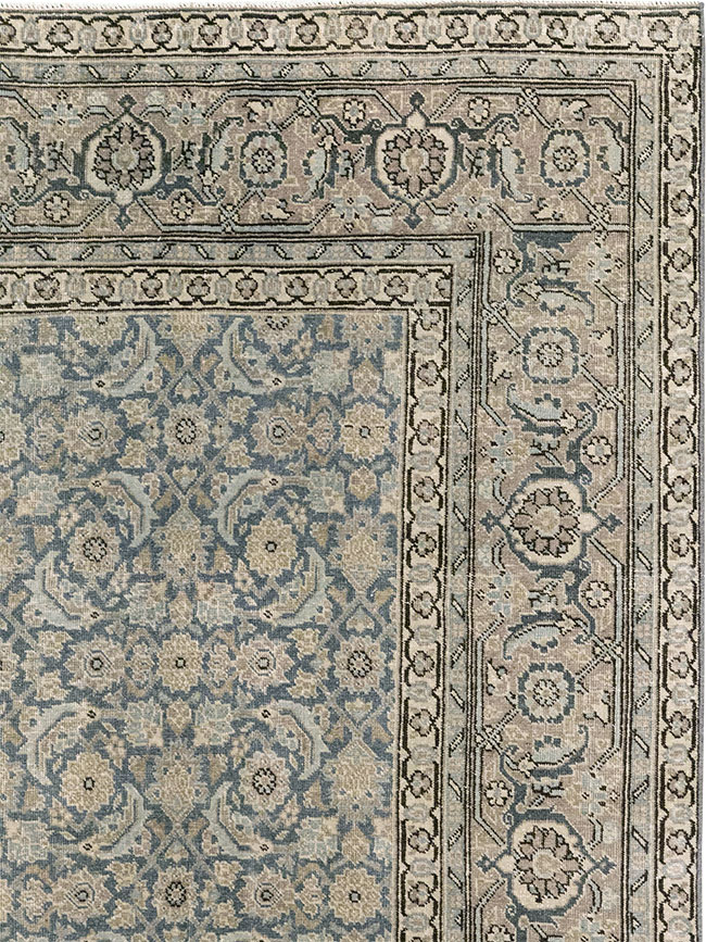 Antique Persian Tabriz Accent Carpet, No.33200 - Gss