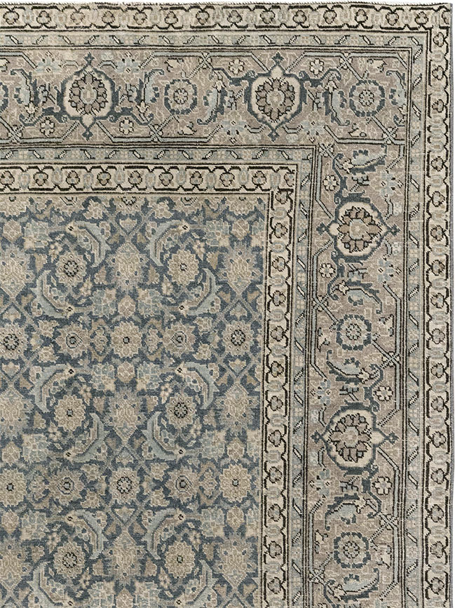 Antique Persian Tabriz Accent Carpet, No.33200 - Gss