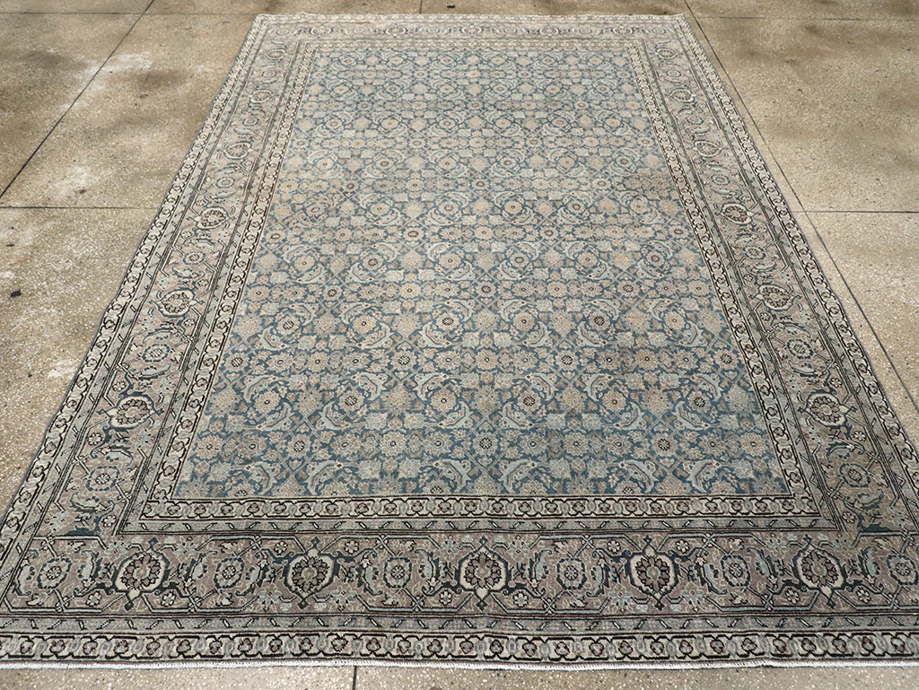 Antique Persian Tabriz Accent Carpet, No.33200 - Gss