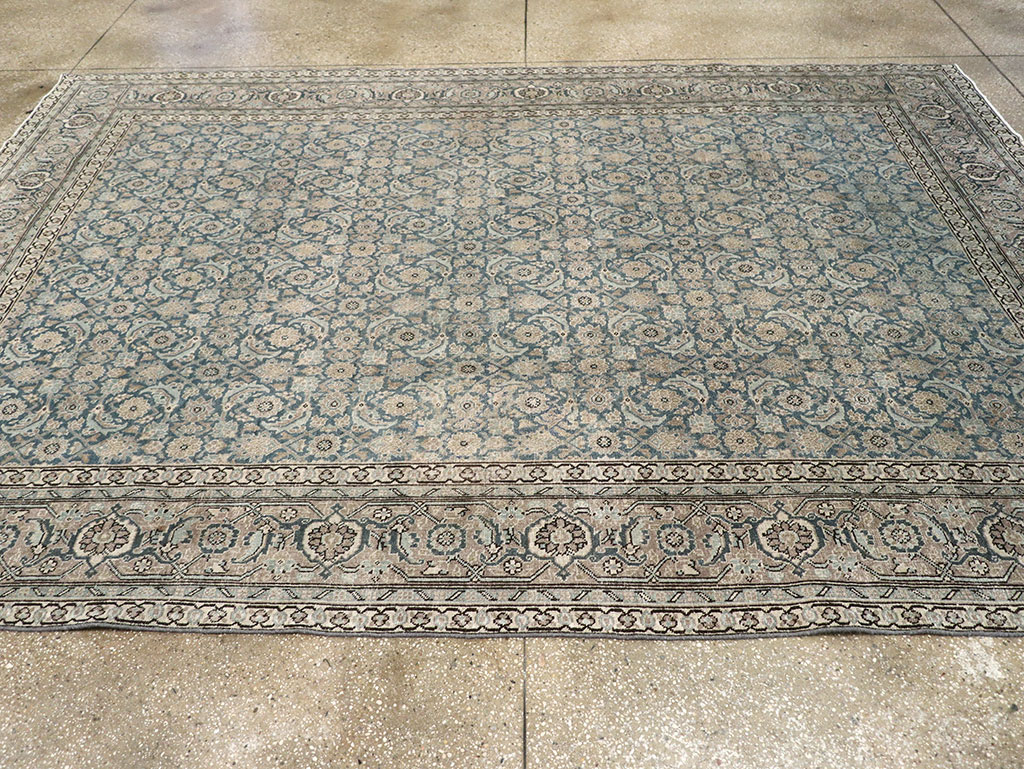 Antique Persian Tabriz Accent Carpet, No.33200 - Gss