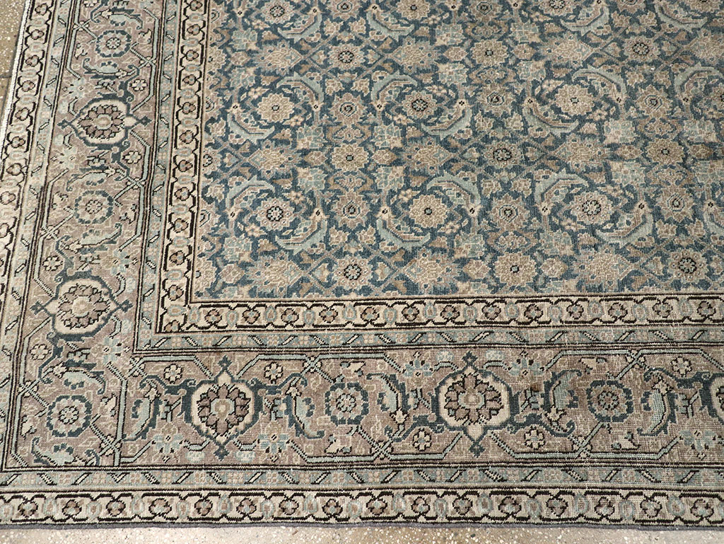 Antique Persian Tabriz Accent Carpet, No.33200 - Gss