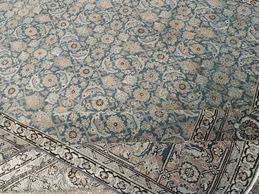 Antique Persian Tabriz Accent Carpet, No.33200 - Gss