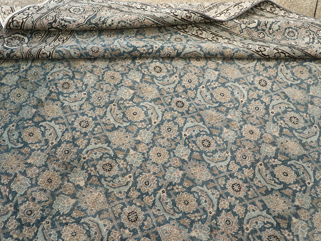 Antique Persian Tabriz Accent Carpet, No.33200 - Gss