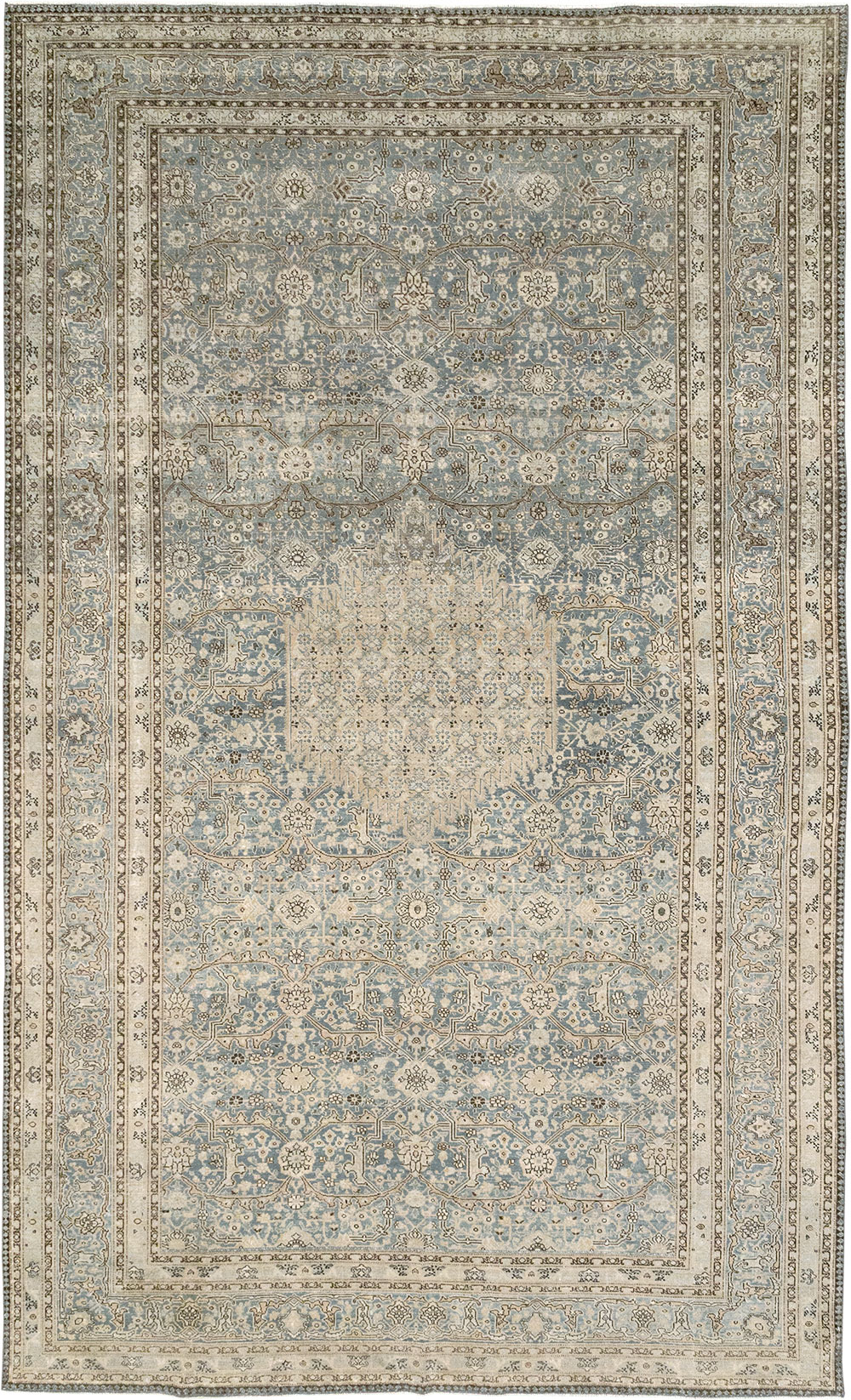 Antique Persian Tabriz Gallery Carpet, No.33201 - Gss