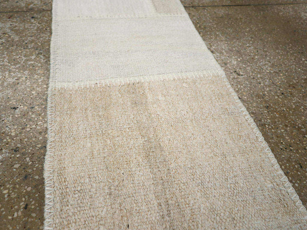 Vintage Turkish Flatweave Kilim Throw Rug, No.33208 - Gss