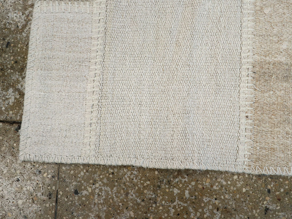 Vintage Turkish Flatweave Kilim Throw Rug, No.33208 - Gss