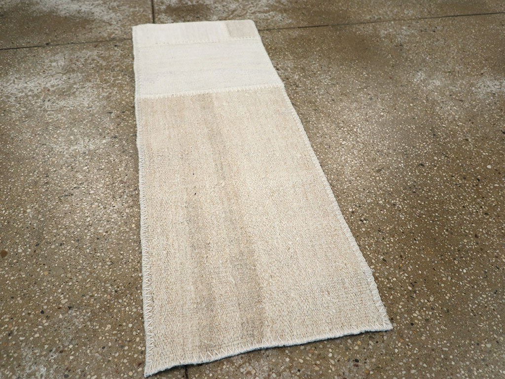 Vintage Turkish Flatweave Kilim Throw Rug, No.33208 - Gss