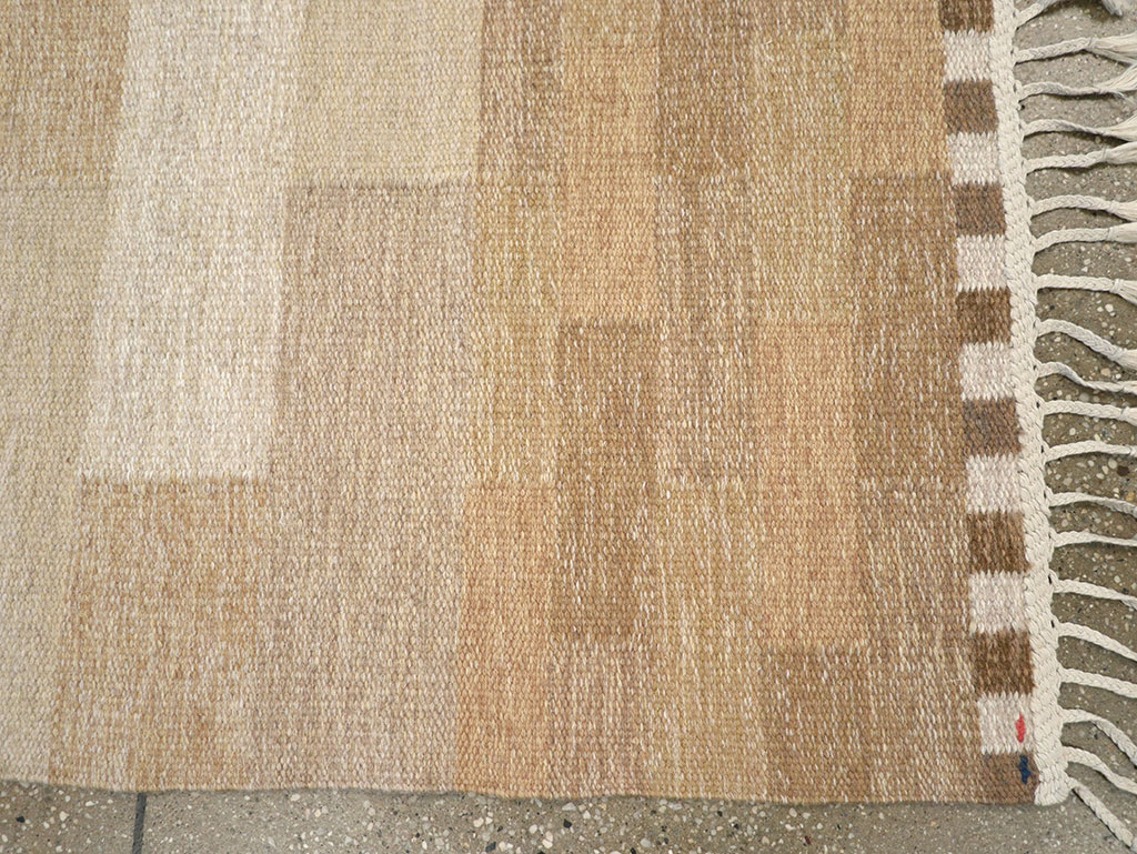 Vintage Swedish Flatweave Kilim Rug, No.33209 - Gss