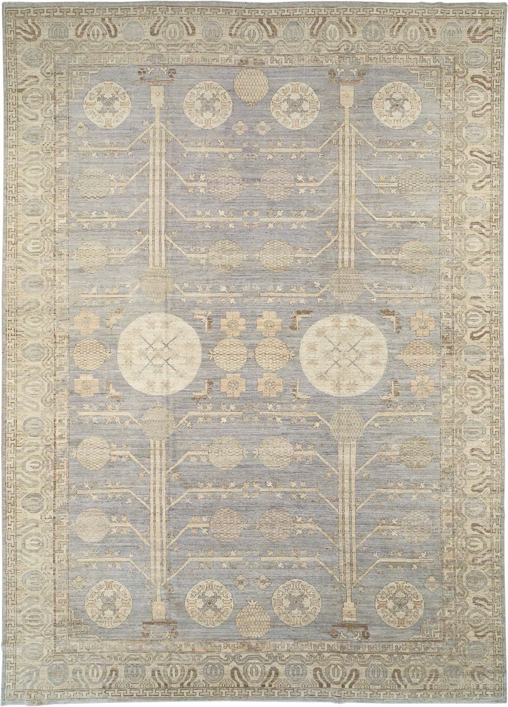 Modern East Turkestan Khotan Oversize Carpet, No.33214 - Gss