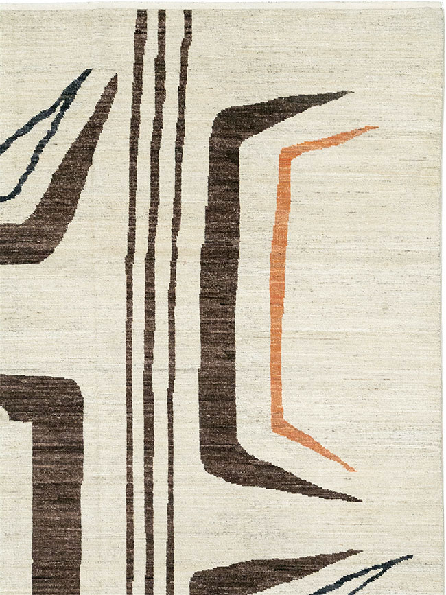 Modern Turkish Art Deco Room Size Carpet, No.33218 - Gss