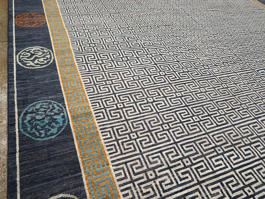 Modern East Turkestan Khotan Large Carpet, No.33223 - Gss