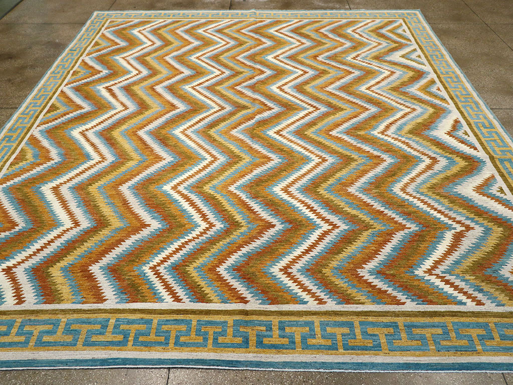 Modern East Turkestan Khotan Large Room Size Carpet, No.33228 - Gss