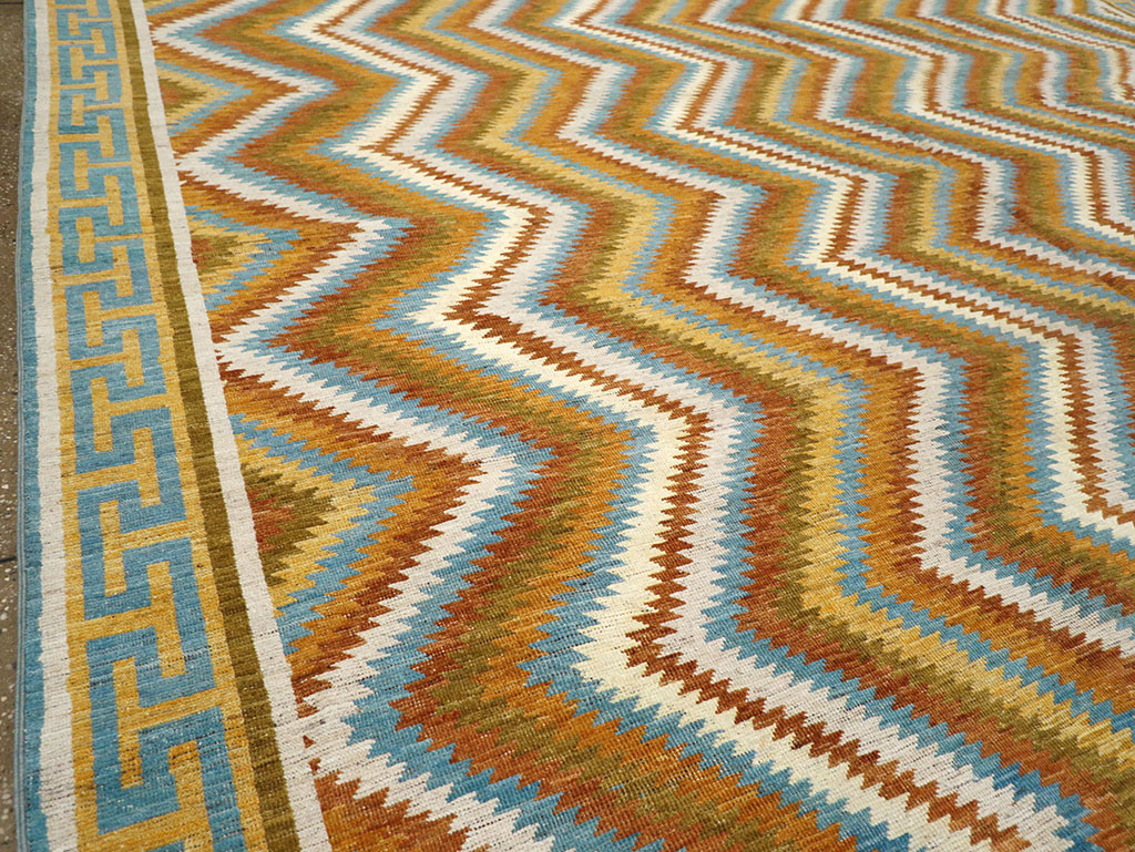 Modern East Turkestan Khotan Large Room Size Carpet, No.33228 - Gss