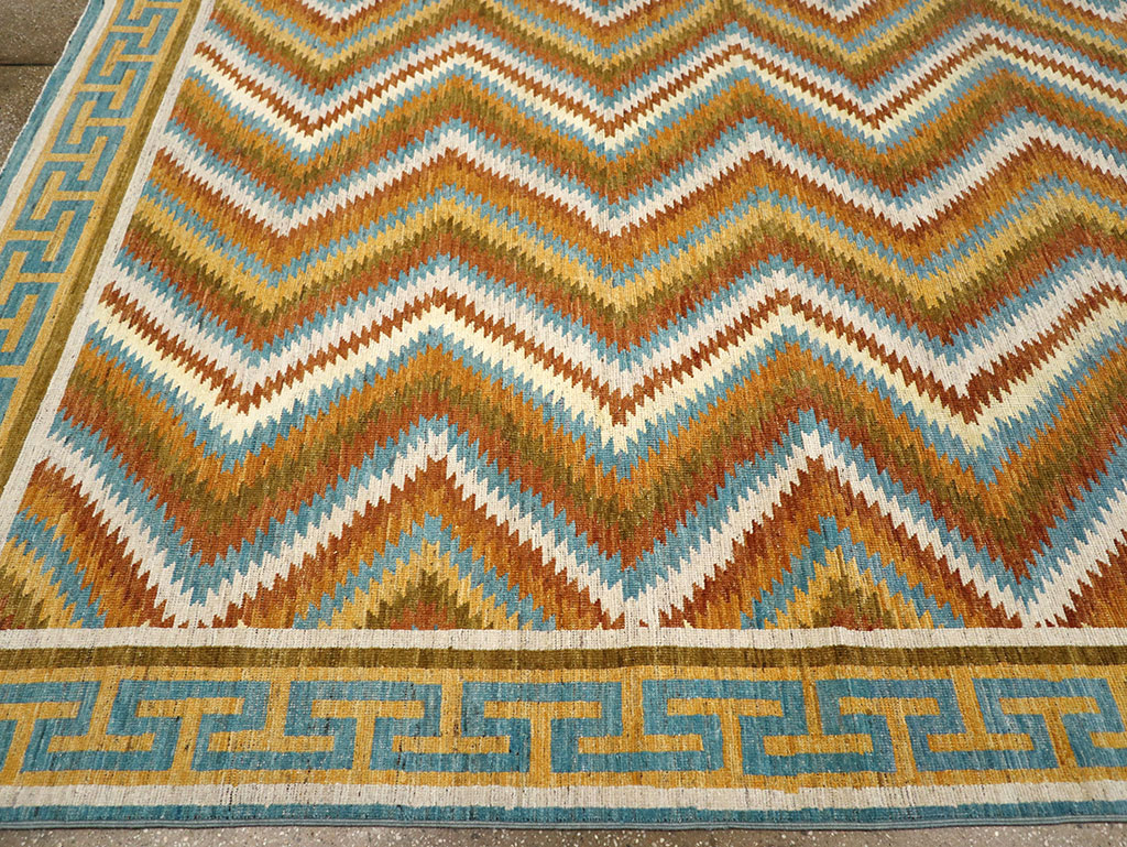 Modern East Turkestan Khotan Large Room Size Carpet, No.33228 - Gss