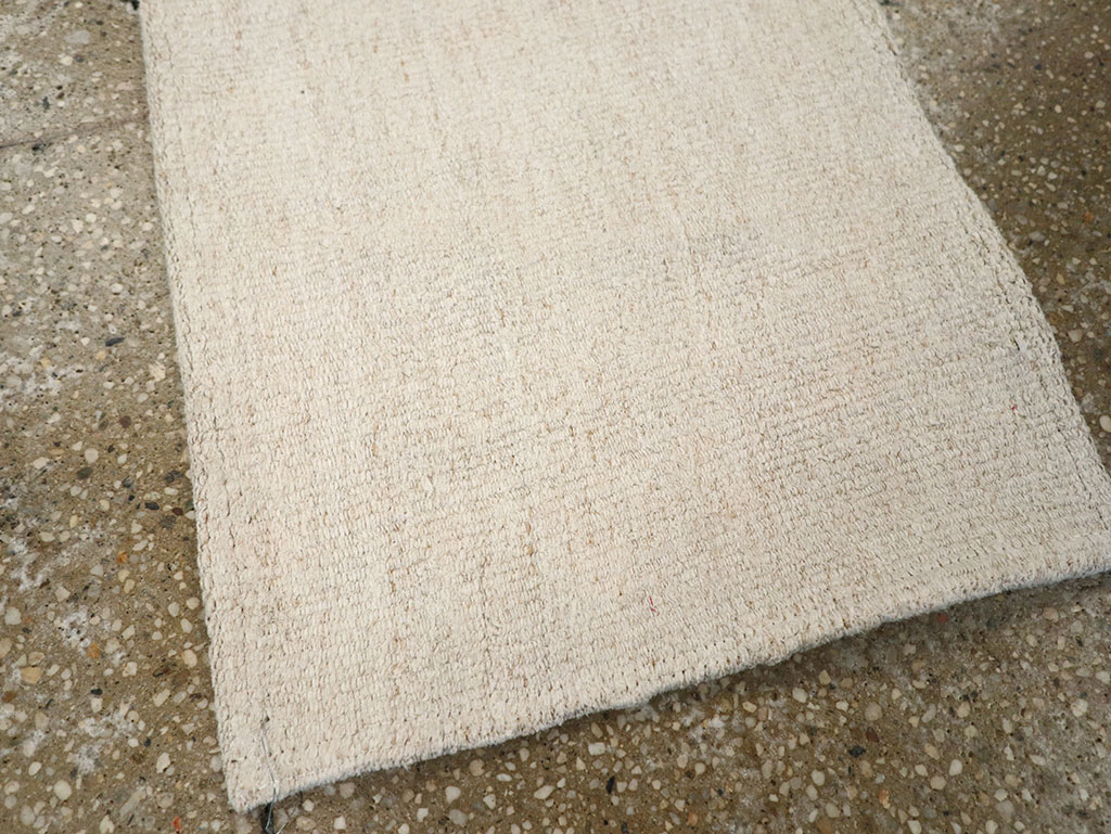 Vintage Turkish Flatweave Kilim Small Runner, No.33237 - Gss