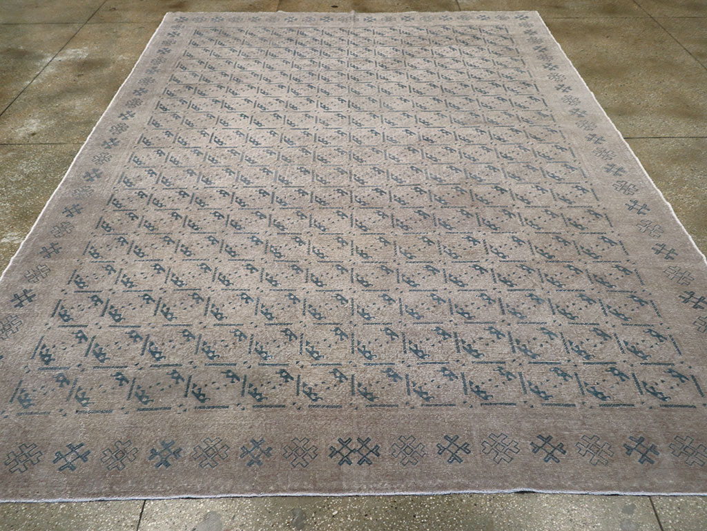 Vintage Turkish Anatolian Room Size Carpet, No.33238 - Gss