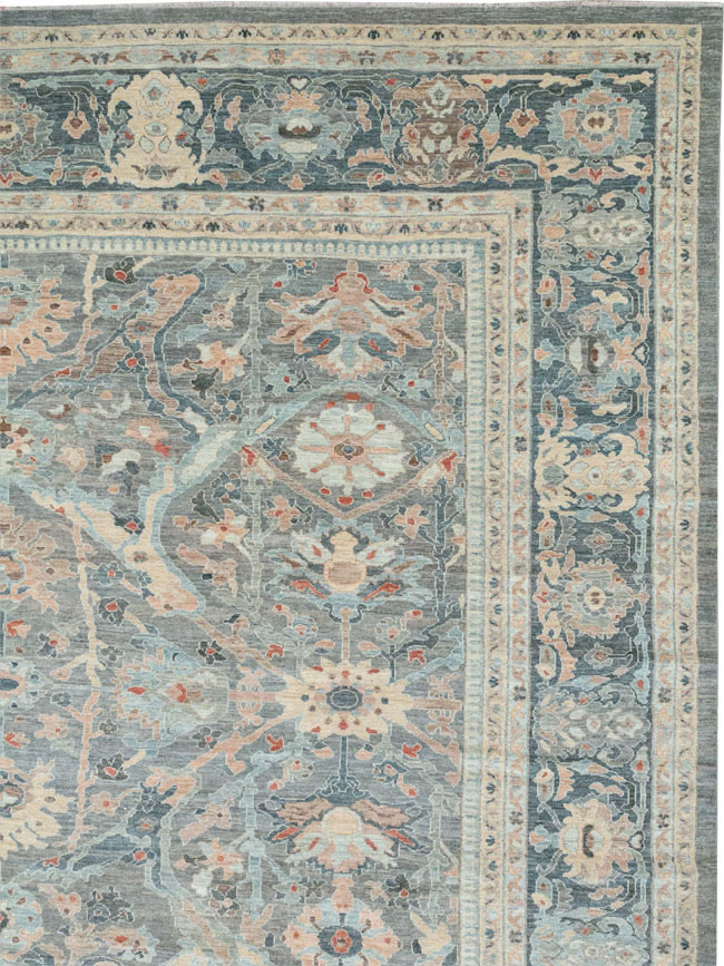Modern Persian Sultanabad Oversize Carpet, No.33239 - Gss